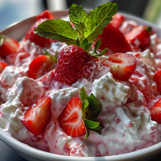 Strawberry Fluff Salad - recipes