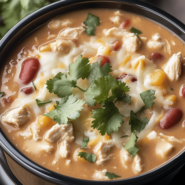Crock Pot Cream Cheese Chicken Chili Recipe - Clara quick dinners