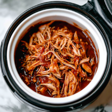 The Best Slow Cooker BBQ Pulled Chicken